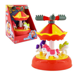 New Boy Carousel Splash Fountain